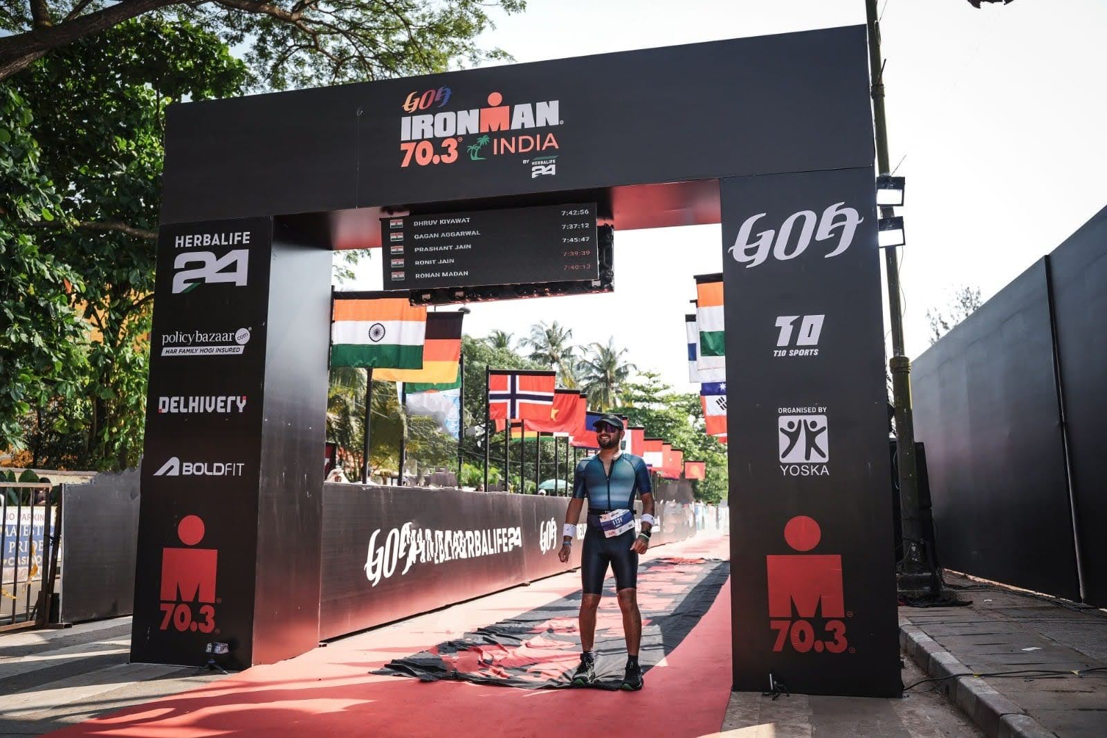 Ironman 70.3 Goa triathlon